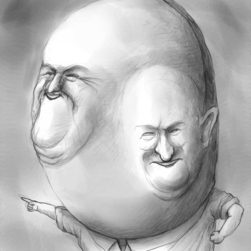 有名人の似顔絵