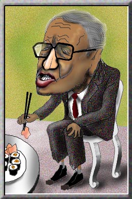 有名人の似顔絵