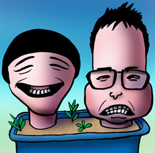 有名人の似顔絵