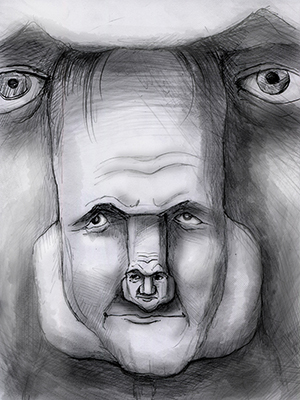 有名人の似顔絵