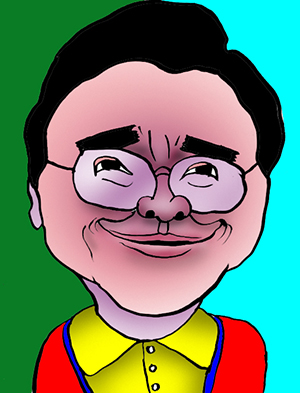 有名人の似顔絵