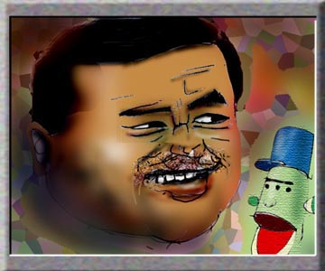 有名人の似顔絵