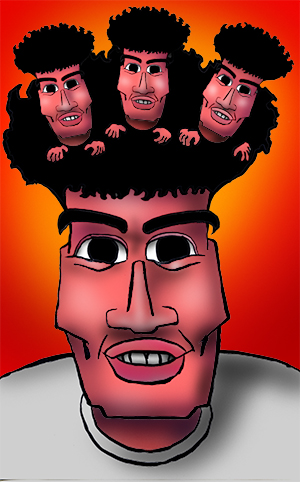 有名人の似顔絵