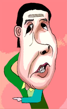 有名人の似顔絵