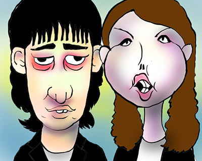 有名人の似顔絵