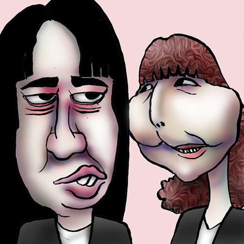 有名人の似顔絵