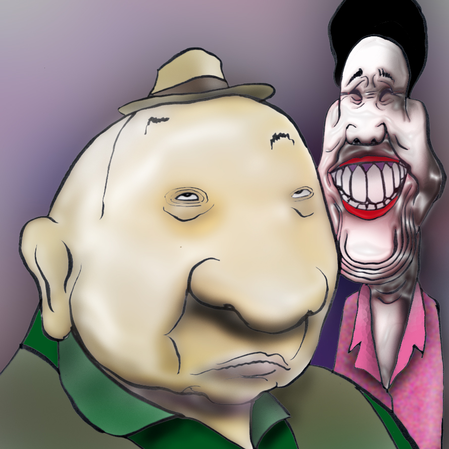 有名人の似顔絵