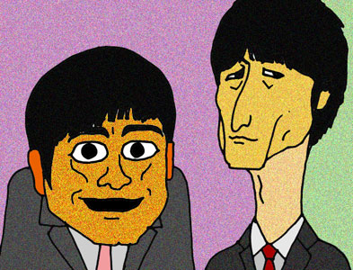 有名人の似顔絵