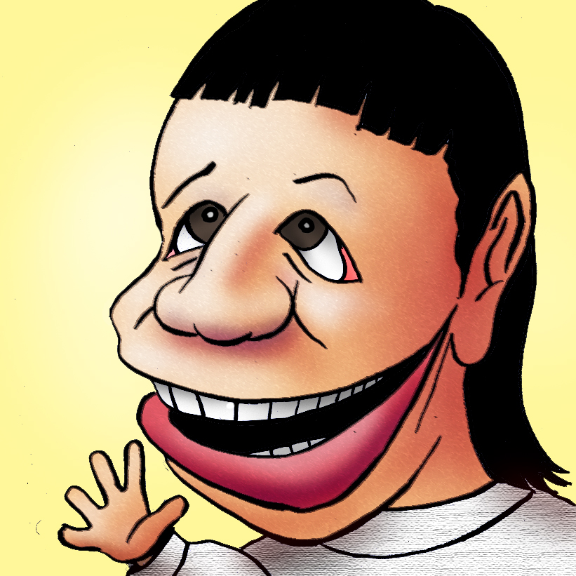 有名人の似顔絵