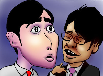 有名人の似顔絵