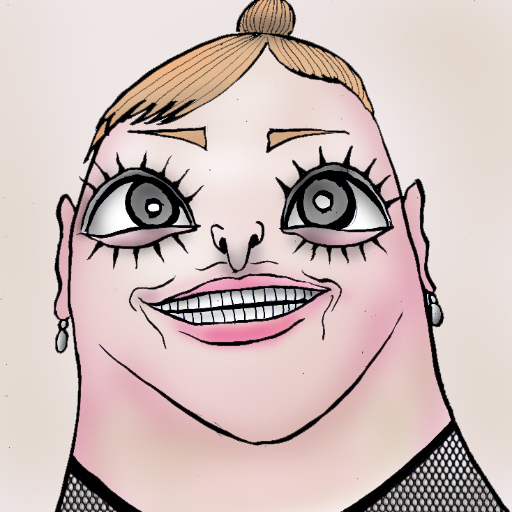 有名人の似顔絵