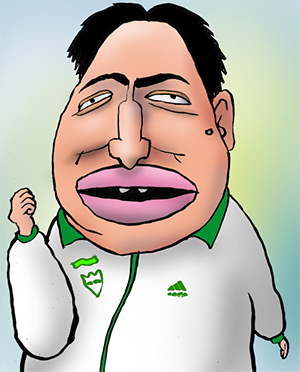 有名人の似顔絵