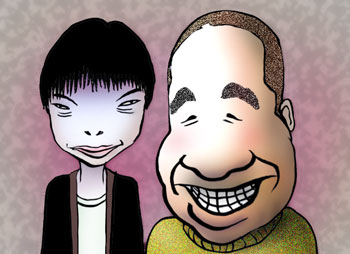 有名人の似顔絵