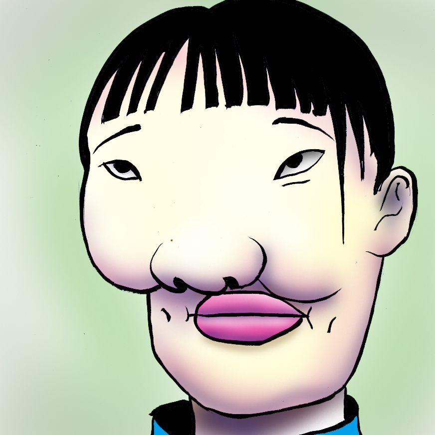 有名人の似顔絵