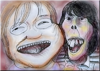 有名人の似顔絵