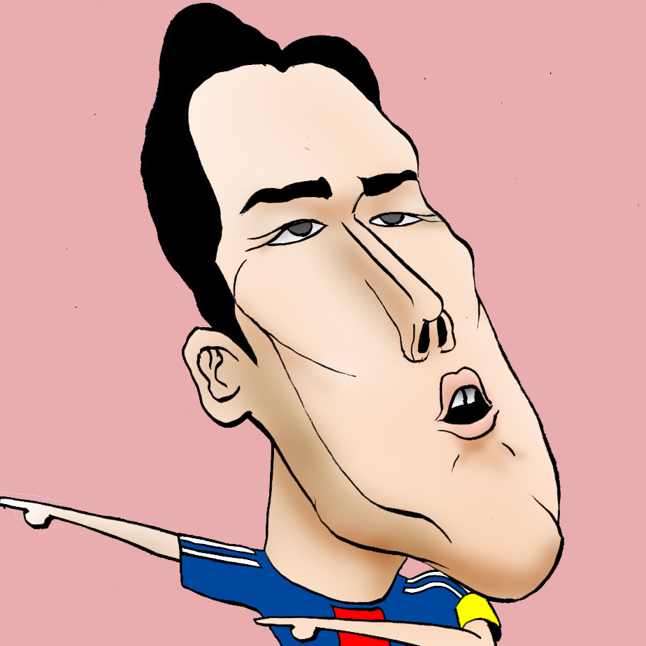 有名人の似顔絵