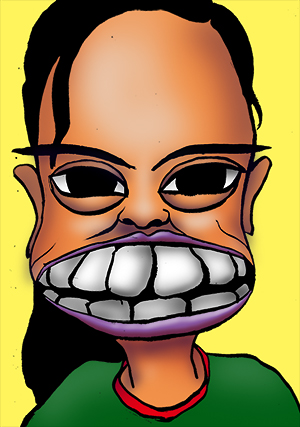 有名人の似顔絵