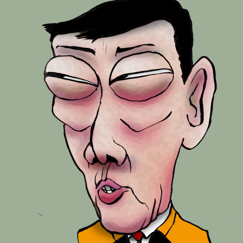 有名人の似顔絵