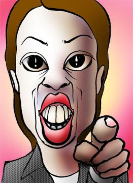 有名人の似顔絵