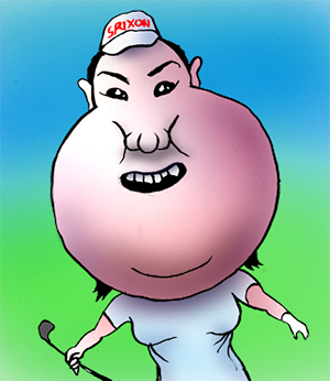 有名人の似顔絵