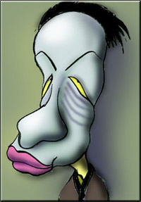 有名人の似顔絵