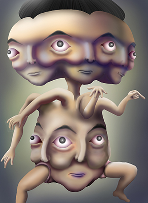 有名人の似顔絵