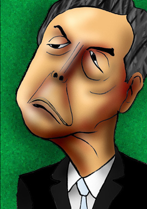 有名人の似顔絵