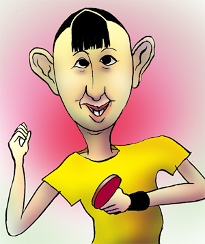 有名人の似顔絵