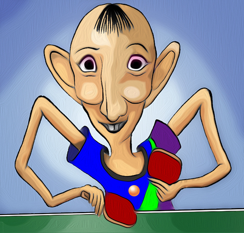 有名人の似顔絵