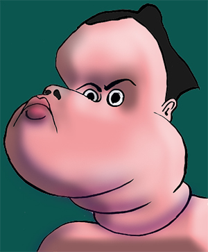 有名人の似顔絵