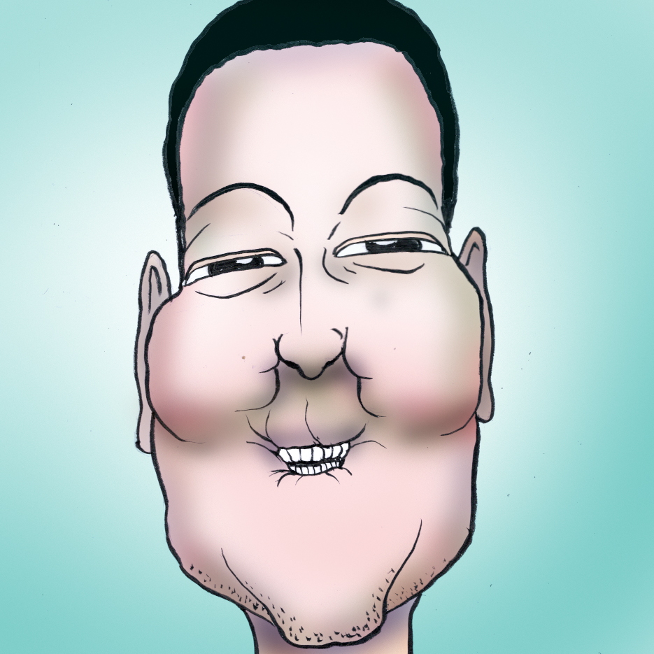 有名人の似顔絵