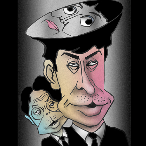 有名人の似顔絵