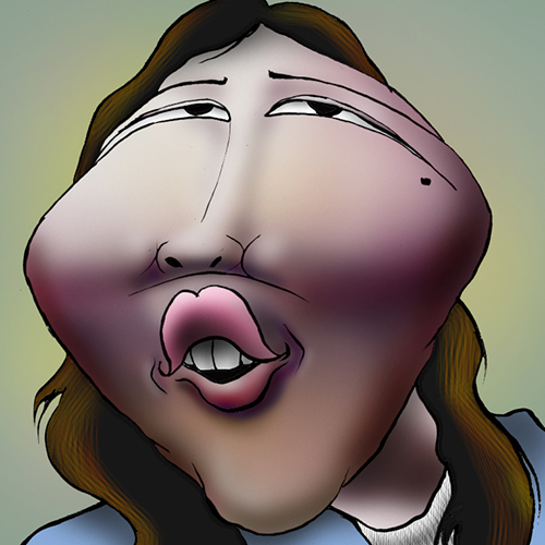 有名人の似顔絵