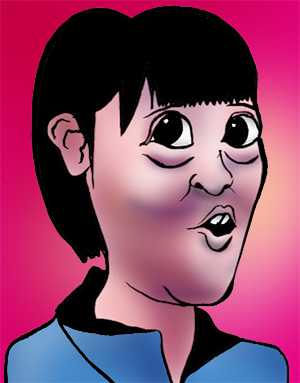 有名人の似顔絵