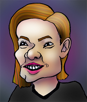 有名人の似顔絵