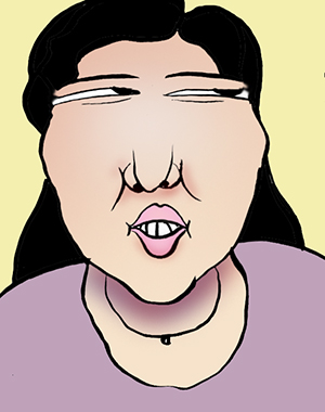 有名人の似顔絵