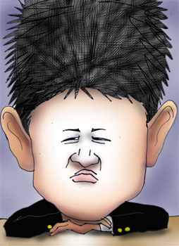 有名人の似顔絵