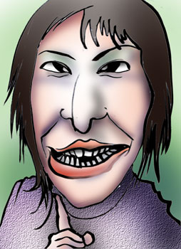 有名人の似顔絵