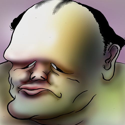 有名人の似顔絵