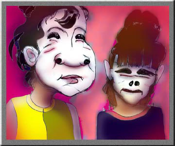 有名人の似顔絵