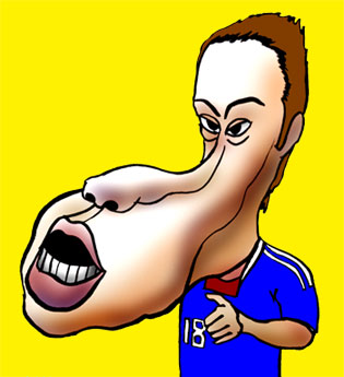 有名人の似顔絵