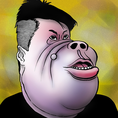 有名人の似顔絵