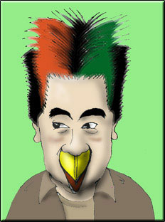 有名人の似顔絵