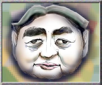 有名人の似顔絵