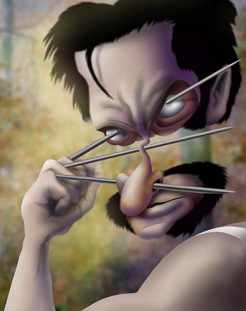 有名人の似顔絵