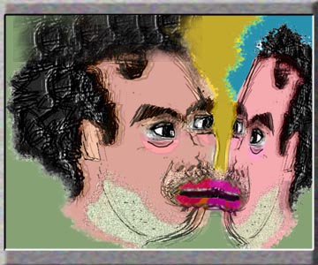 有名人の似顔絵