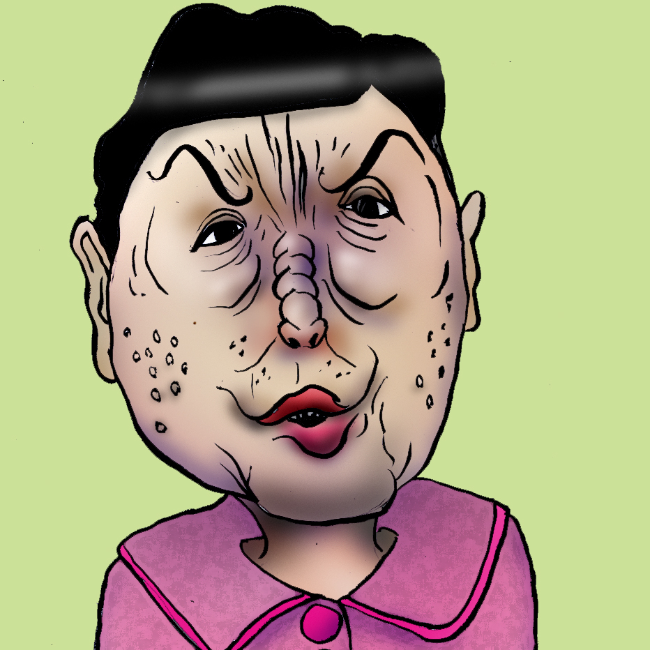 有名人の似顔絵