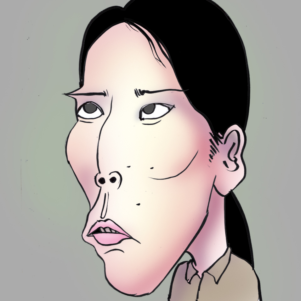 有名人の似顔絵