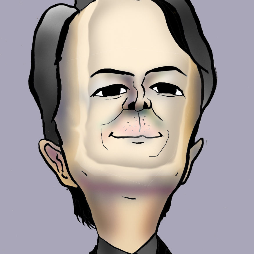 有名人の似顔絵