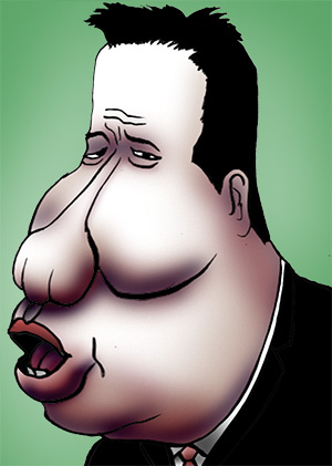 有名人の似顔絵